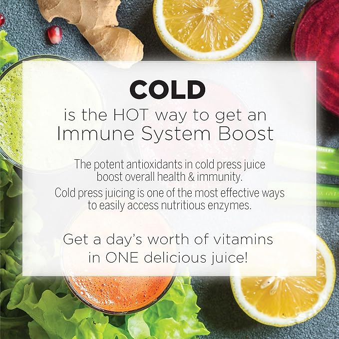 Omega Juicer NC1000HDS Juice Extractor and Nutrition System Slow Masticating BPA-FREE with Quiet Motor and Reverse Easy to Clean, 200-Watt, Silver