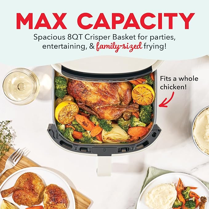 Dash Tasti-Crisp® 8QT Max Pro Air Fryer
