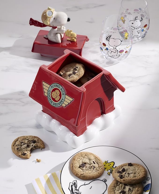 Lenox 897577 Chef Snoopy Figural Cookie Jar
