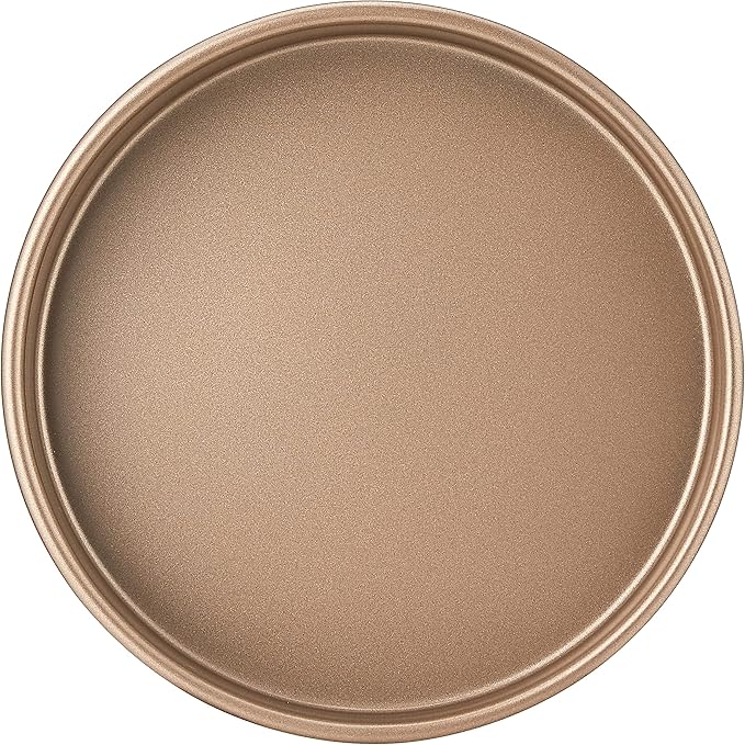 Cuisinart 9-Inch Chef's Classic Nonstick Bakeware Round Cake Pan, Champagne (Pack of 6)
