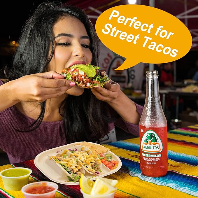 Small Disposable Taco Plates With Dipping Sides - 50 Pack, Biodegradable Cornstarch Taco Holder, Mini Size Fit 4-6 Inch Street Tortilla Shells, Sturdy & Microwave Safe, Bar Serving Set For A Party
